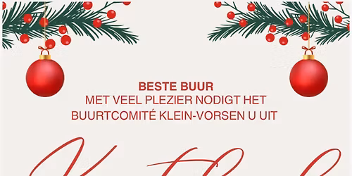 Kerstdrink - Buurtfeest