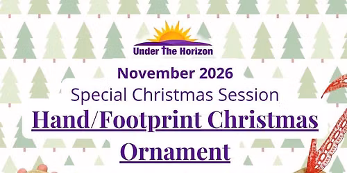 Hand\/Footprint Christmas Ornament