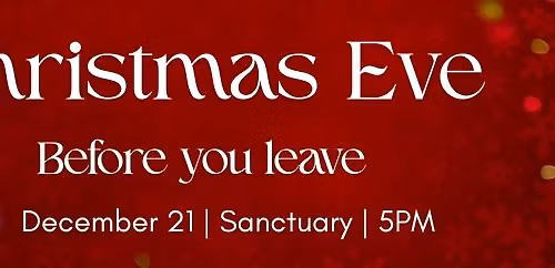 Christmas Eve Before You Leave - Candlelight Traveler's Service