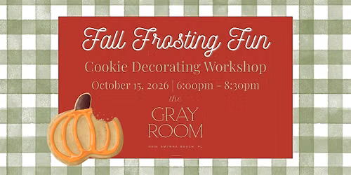 Fall Cookie Decorating Workshop
