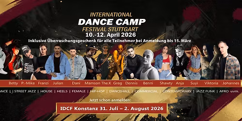 INTERNATIONAL DANCE CAMP FESTIVAL STUTTGART 2026