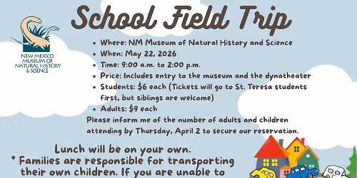 NM Museum of Natural History & Science School Field Trip