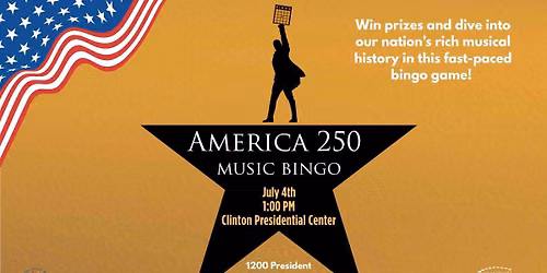 America 250 Music Bingo