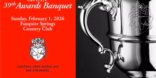 CDCTA 39th Awards Banquet ~ Feb. 1st 2026