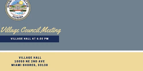Village Council Meeting