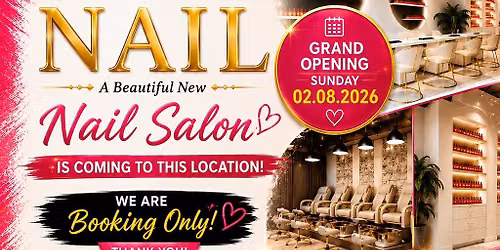 Grand opening Nail salon \ud83d\udc85 