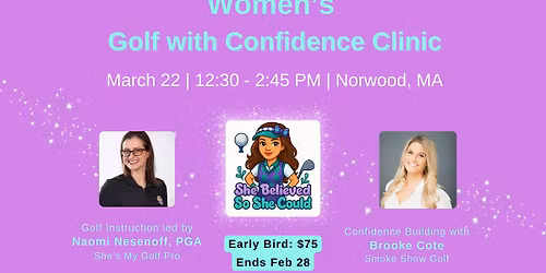 Women's Golf with Confidence Clinic