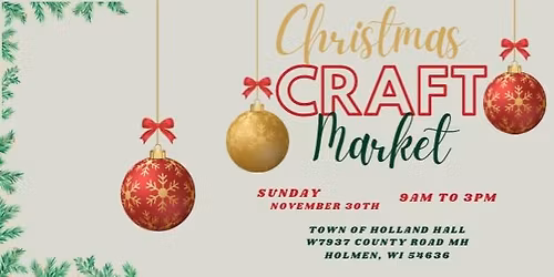 8th Annual Holiday Craft\/Vendor Show