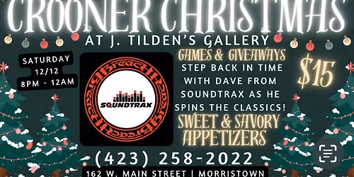 Crooner Christmas at J. Tilden\u2019s 