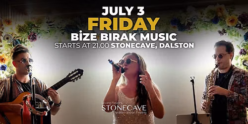 The Ultimate Turkish Pop & Dance Night StoneCave x BizeB\u0131rakMusic
