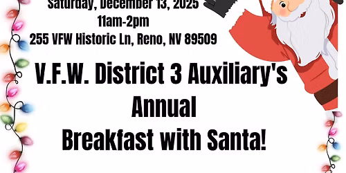Breakfast with Santa!