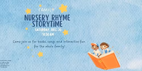 Family Nursery Rhyme Storytime