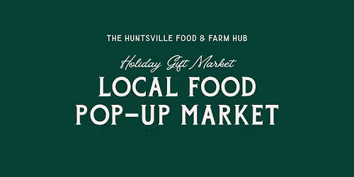 Holiday Pop-Up Market & Final Hub of the Year