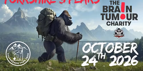 Yorkshire 3 Peaks for The Brain Tumour Charity 