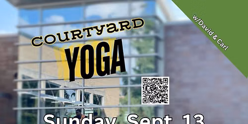 Courtyard Yoga Class