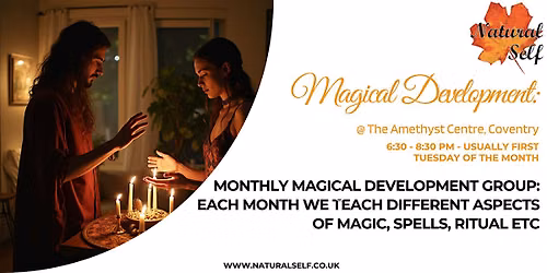 Intro to Paganism & Magic - different topics each Month