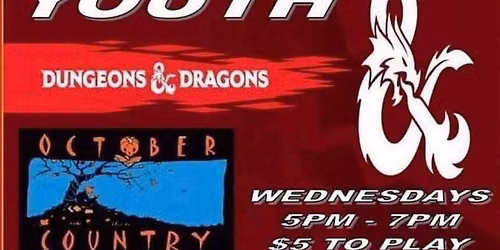 Youth Dungeons and Dragons Wednesdays