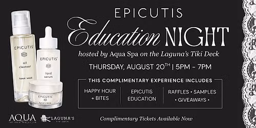 Aqua Spa presents Epicutis Education Night