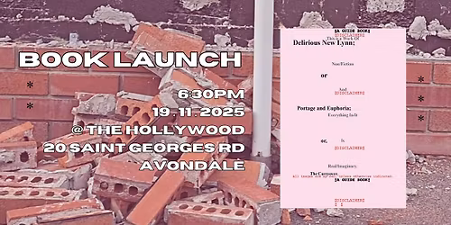 Delirious New Lynn - BOOK LAUNCH