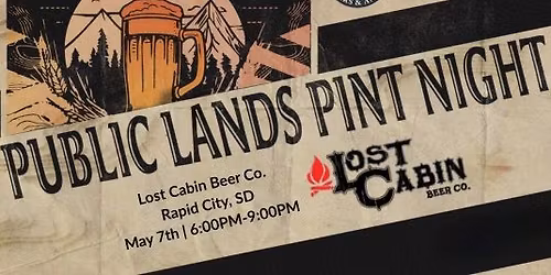 Public Lands Pint Night- Rapid City, SD