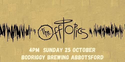 The Offtopics at Bodriggy Brewing Co