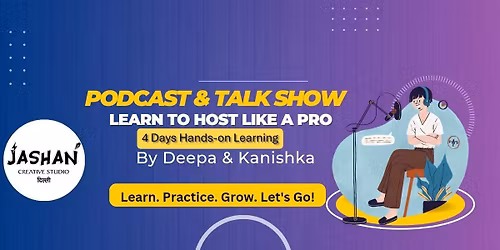 WEEKEND WORKSHOP - Podcasting