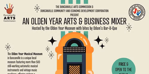 An Olden Year Arts & Business Mixer