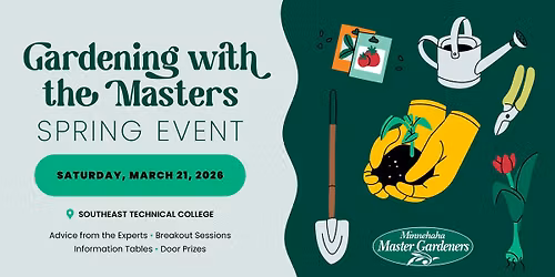 Gardening with the Masters 2026 Spring Event