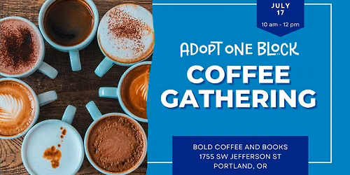 July Coffee Shop Gathering