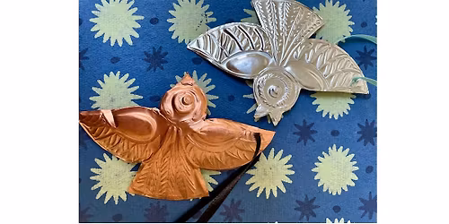 Family Workshop: Sunken Designs - Metal Embossing Swifts and Swallows
