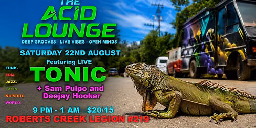 The Acid Lounge feat TONIC and Sam Pulpo & Dj Hooker