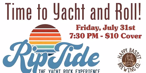 RipTide - Yacht Rock @ Happy Basset Barrel House