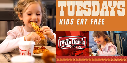 \ud83c\udf89 Tuesdays just got tastier at Pizza Ranch! \ud83c\udf55