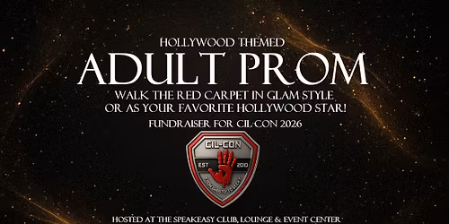 Hollywood Adult Prom: A Cil-Con Fundraiser