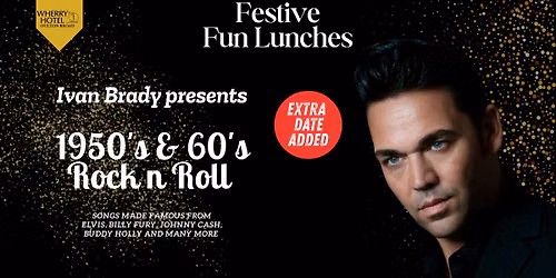 1950's & 60's Rock & Roll Festive Fun Lunch - Fully booked