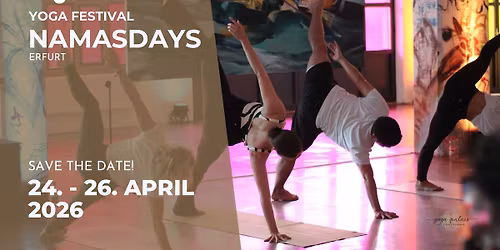 Namasdays 2026 \u2013 Drei Tage Yoga & Leichtigkeit in Erfurt
