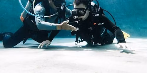 Orientation for July's Open Water Diver Class