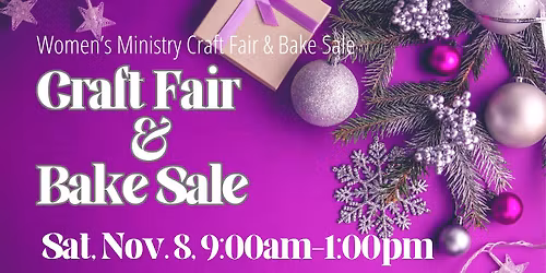 Craft Fair & Bake Sale