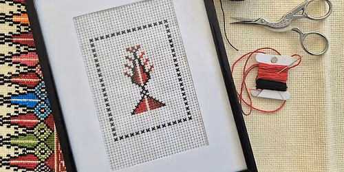 Atelier: La broderie tatreez \/ Intro to Tatreez Embroidery