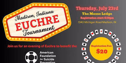 Madison, IN- Euchre Tournament Fundraiser