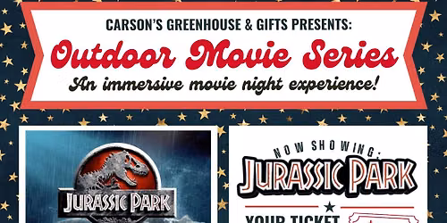 Carson's Outdoor Movie Series: Jurassic Park