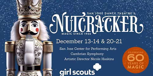 San Jose Dance Theatre - Nutcracker Ballet-- Featuring Backstage Tour