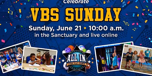 Celebrate VBS Sunday at St. Luke's UMC