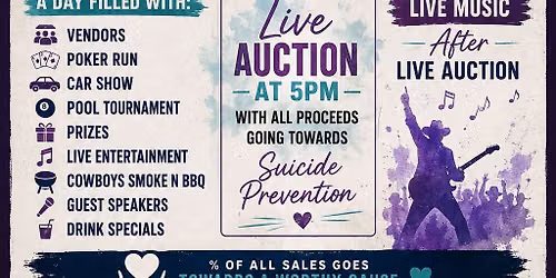 7th Annual Veterans Suicide Awareness Fundraiser