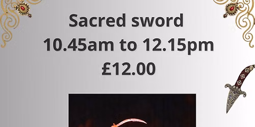 Sacred single sword choreo  (No classes July & August)