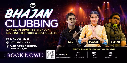 Bhajan Clubbing | Ancient Chants. Modern Vibes. | Music, Community & Dinner