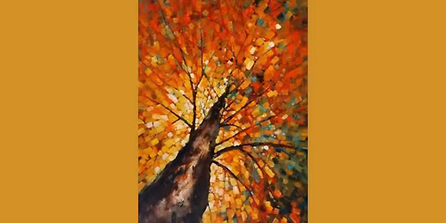 Fall Tree Leaves Painting Workshop with Kaylyn Inda