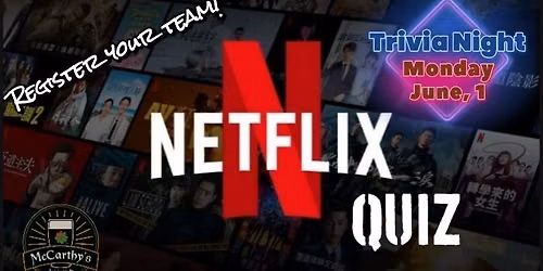 Trivia Night - Netflix & Quiz