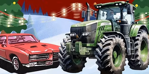 The Rock Community Social Club Christmas Tractor and Car Run