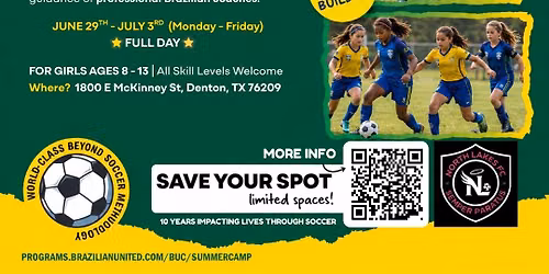 Brazilian United Soccer Camp - North Lakes FC